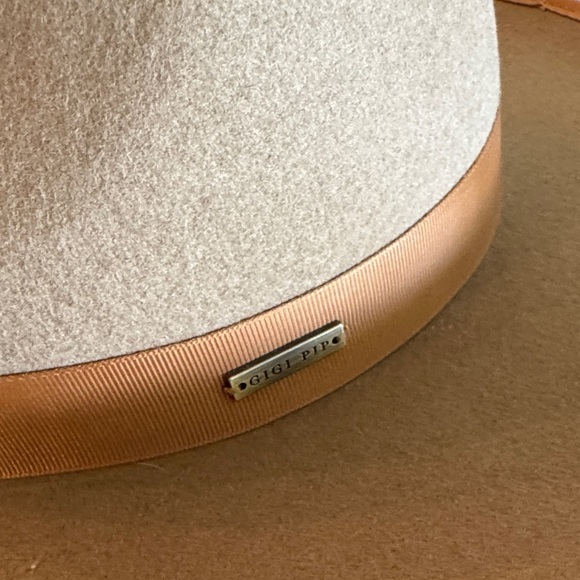 GIGI PIP Tan Kids Rancher Hat with Copper color Band - Picture 2 of 3